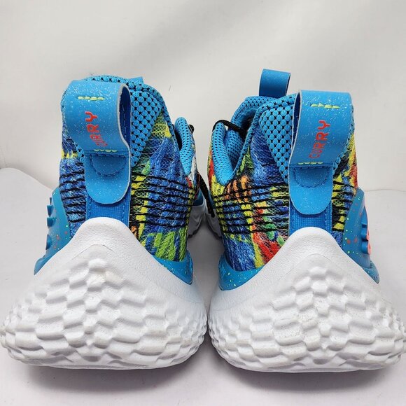 Under Armour Curry Flow 10 Sour Patch Kids sweet Basketball Shoes Men Size 14 - Picture 10 of 14